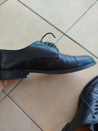 Zapatos de vestir de piel negros