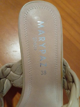 Zapatos MaryPaz Beige Talla 38