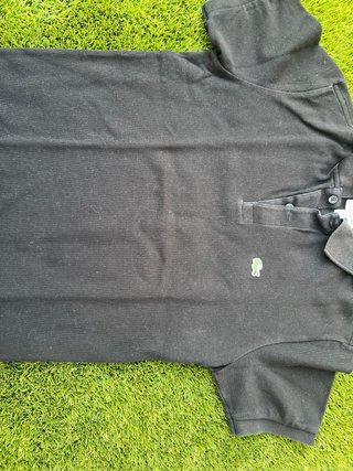 Polo Lacoste niño negro Talla 14 años