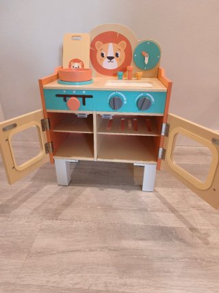 Cocinita de madera infantil iwood