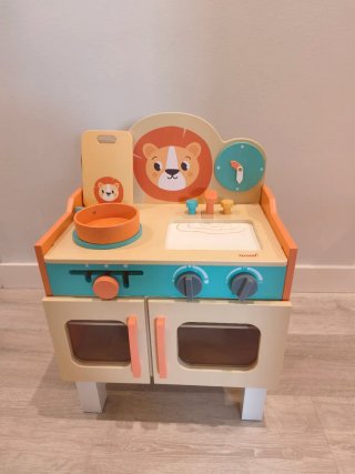 Cocinita de madera infantil iwood