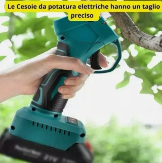 Kit Potatura Forbice E Motosega Elettrica