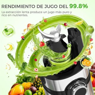 SIN ABRIR Kit Extractor de Zumo y Verduras 200W