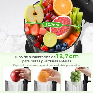 SIN ABRIR Kit Extractor de Zumo y Verduras 200W