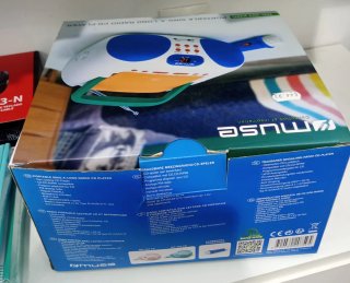 Muse MD-203 KMC Radio CD Portátil Karaoke