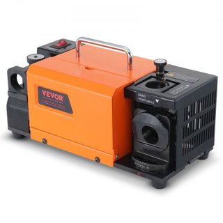 Afilador de Brocas, Afilador de Brocas MR-13A 3-13mm, Afilador de Brocas Ajustable de Ángulo de Punta de 95° a 135°, Máquina de Afilado Portátil con 11 Colet, Rueda CBN y SDC