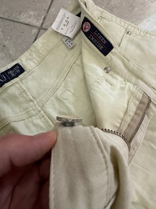 Pantaloni donna beige