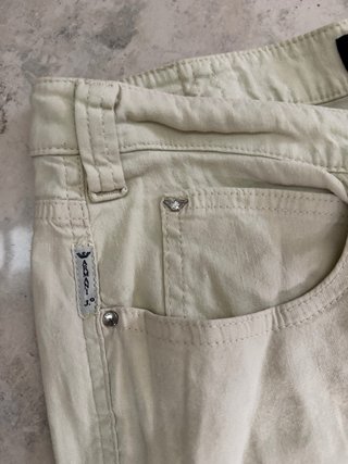 Pantaloni donna beige