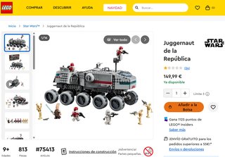 LEGO Star Wars 75413 - Juggernaut de la República