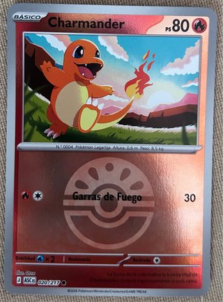 Pokémon Charmander Héroes Ascendentes en Español