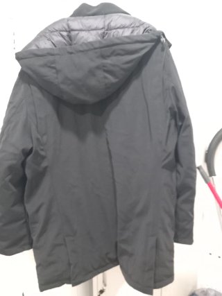 Giubbino invernale uomo nero