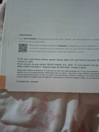 3 Libros matemáticas anaya 3 de eso