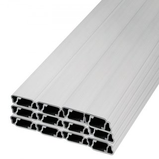 Resorte y Canal de Bloqueo, Paquete de 6.56 pies de Resorte de Bloqueo y Canal en U para Invernadero, 30 Paquetes de Alambre de Resorte Recubierto de PE y Canal de Aleación de Aluminio, Adjunto de...