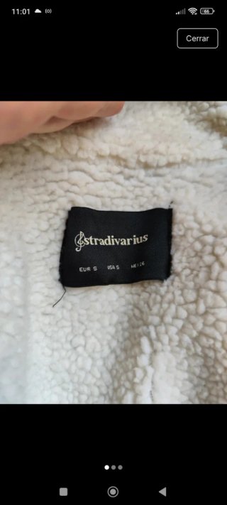 Chaqueta pana marrón forro borreguito