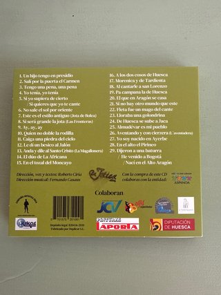 Disco Jota Aragonesa Roberto Ciria