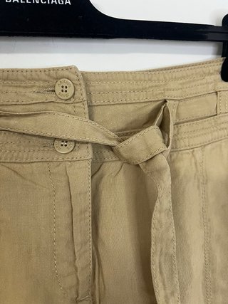 Gonna Armani Beige Lino Taglia L