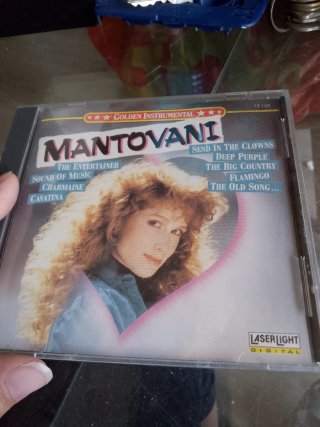CD Mantovani Laserlight Digital Audio