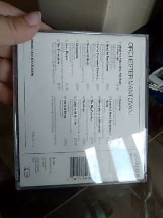 CD Mantovani Laserlight Digital Audio