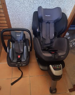 Silla de coche RECARO ZERO.1 y Maxicosi 2x1