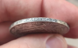 Rare moneta d'argento 8 reales Carlos IV 1804 Guatemala