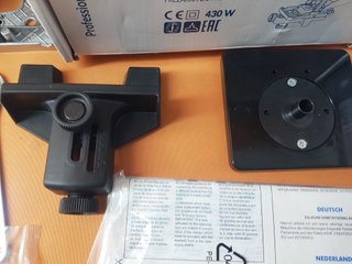 Fresadora y base para madera