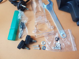 Fresadora y base para madera