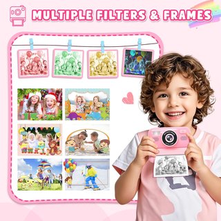 SIN ABRIR Cámara Fotos Infantil Instantánea 1080P