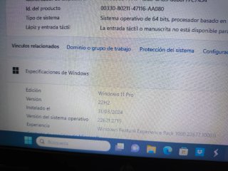 HP 250 G7 Portátil 8GB RAM 250GB SSD I3 8th