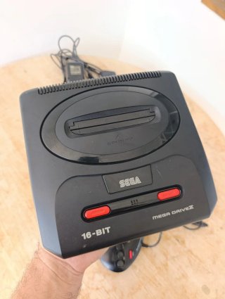 Sega Mega Drive II Scart videoconsola megadrive