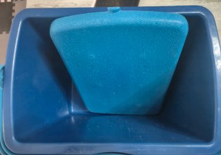 Nevera portátil azul 20L