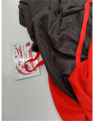 Capa de Halloween - Vampiro Capucha Capa - Manto Reversible Negro Rojo - 30 Tatuajes Temporales - Halloween Dracula Cosplay - Disfraz
