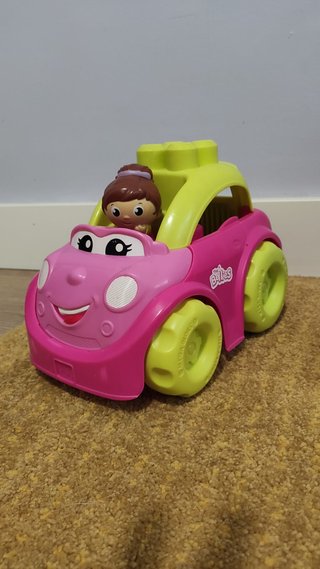 Mega Bloks Dulce Parque Jengibre Coche Figuras