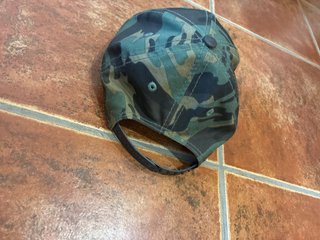Gorra Los Lakers Camuflaje Negra y Verde