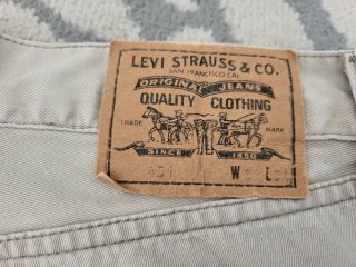 Vintage Levi's 1996 Made in Italy 451 W34 L34