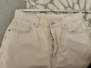 Vintage Levi's 1996 Made in Italy 451 W34 L34