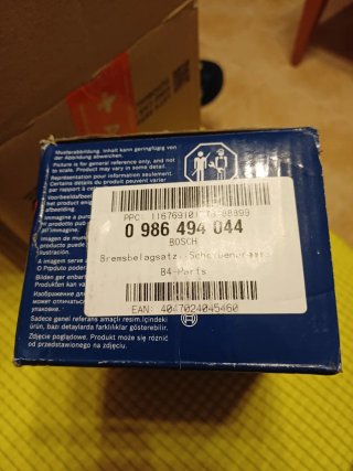 Pastillas Freno Delanteras Opel Zafira B