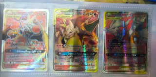 Cartas Pokémon Charizard & Blastoise GX