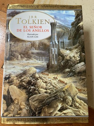 Libro el Sr de los Anillos Ilustrado por AlanLee