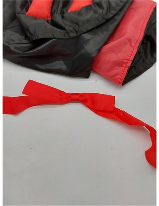 Meleager Disfraz Diablo Mujer - Capa con Capucha y Cuernos de Diablo - Capa Vampiro Halloween - Disfraces de Dracula Adulto para Fi