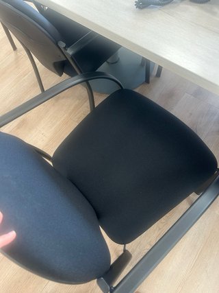 Mesa de oficina y 10 sillas