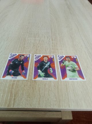 3 Cartas Mister Cero Panini EA Sports