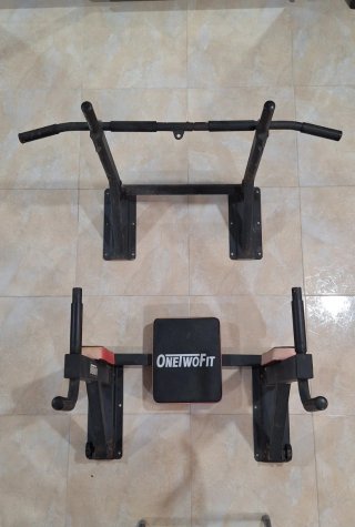 Barra dominadas y paralelas gimnasio