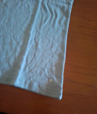 T-shirt Brownie cinzenta M