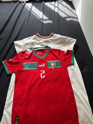Camiseta Marruecos Puma Talla 2 Roja