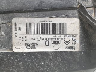 FARO DERECHO PEUGEOT PEUGEOT PARTNER KASTEN (B9) 2008-2018