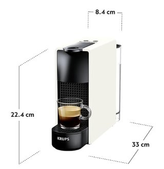 Cafetera Nespresso Essenza Mini Crema Matte