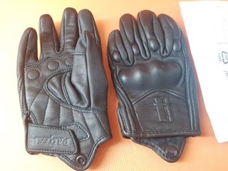 Guantes Moto Harssidanzar Táctil Talla S Negro