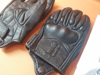 Guantes Moto Harssidanzar Táctil Talla S Negro