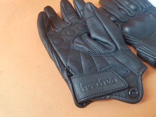Guantes Moto Harssidanzar Táctil Talla S Negro