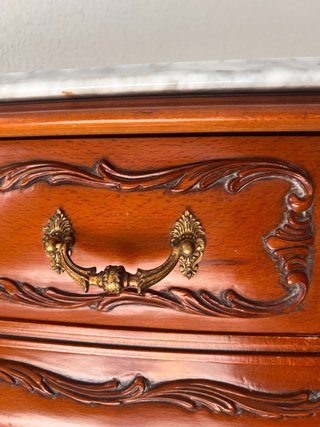 Cómoda Vintage Madera y Mármol